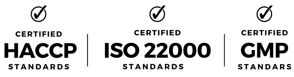 Certifikati - Medanrodni standardi ISO2000 GMP HACCP